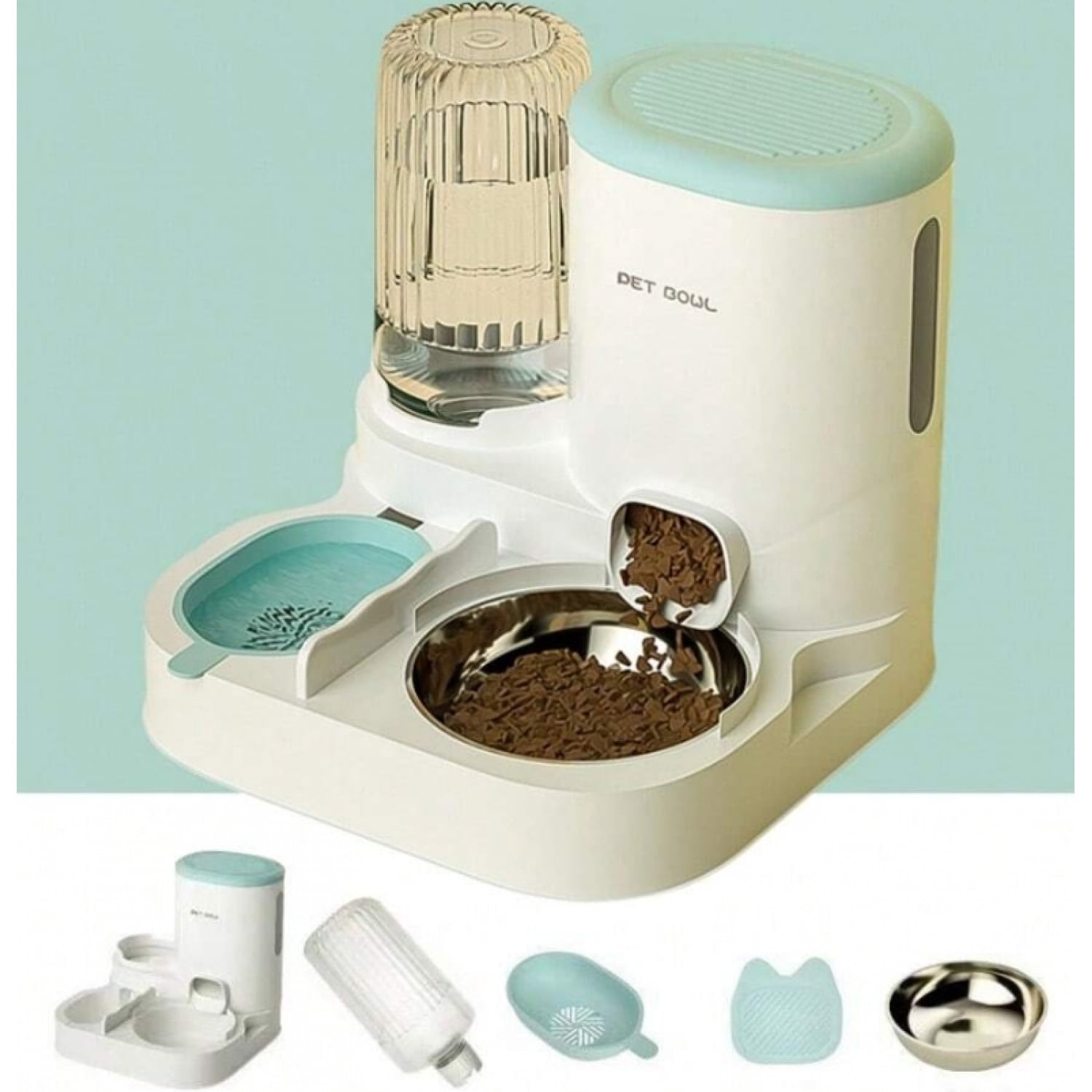 Photo inspiration: Fresh Look at Automatic Feeder Water Dispenser For Cats And Dogs