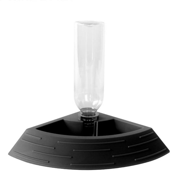 Automatic Water Dispenser Food Feeder Terrarium Corner Dish for Tortoises Snake for G