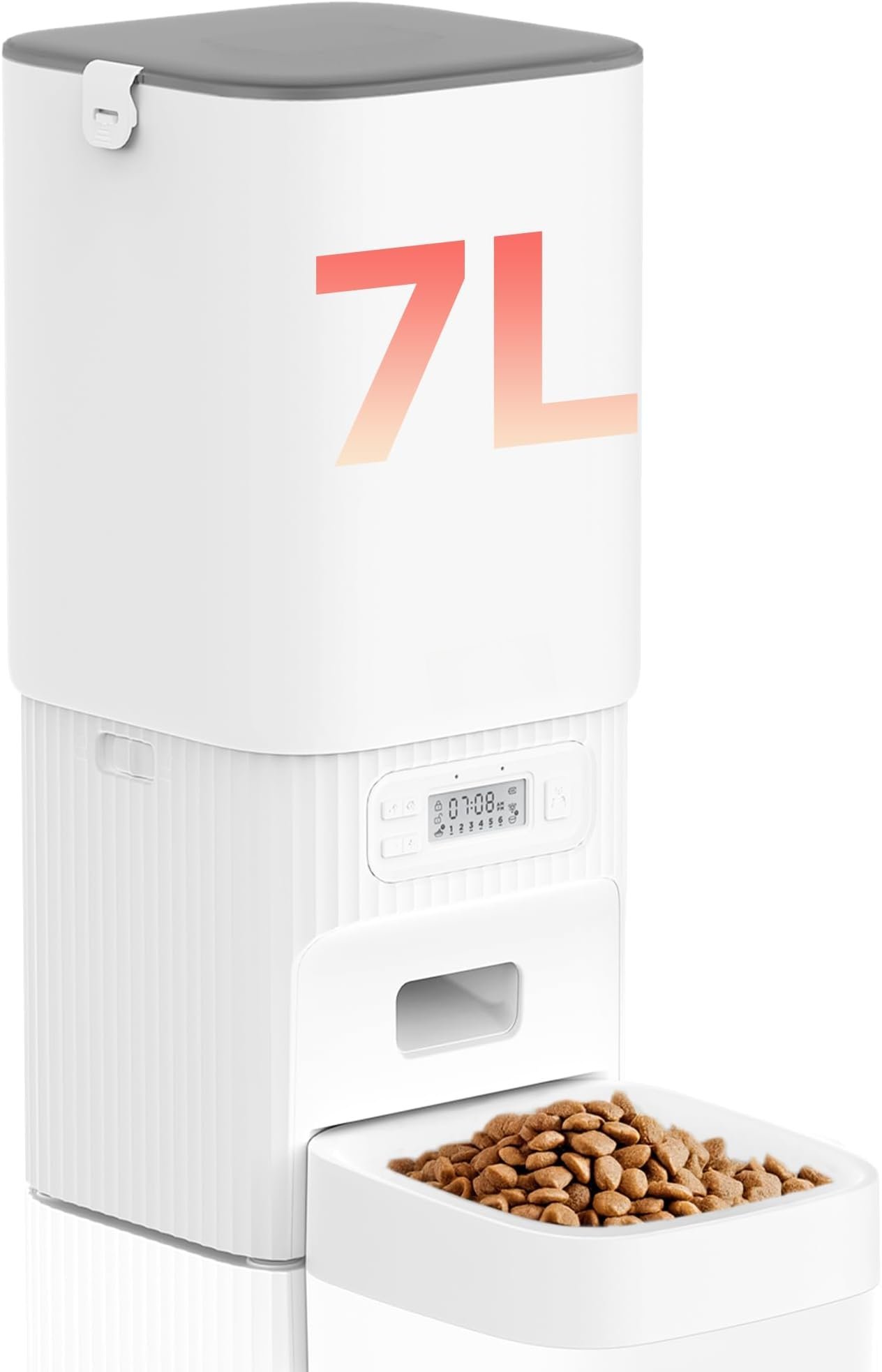 Automatic Feeders, 7L/29 Cups Automatic Feeder with Desiccant Bag, 1-6 ...