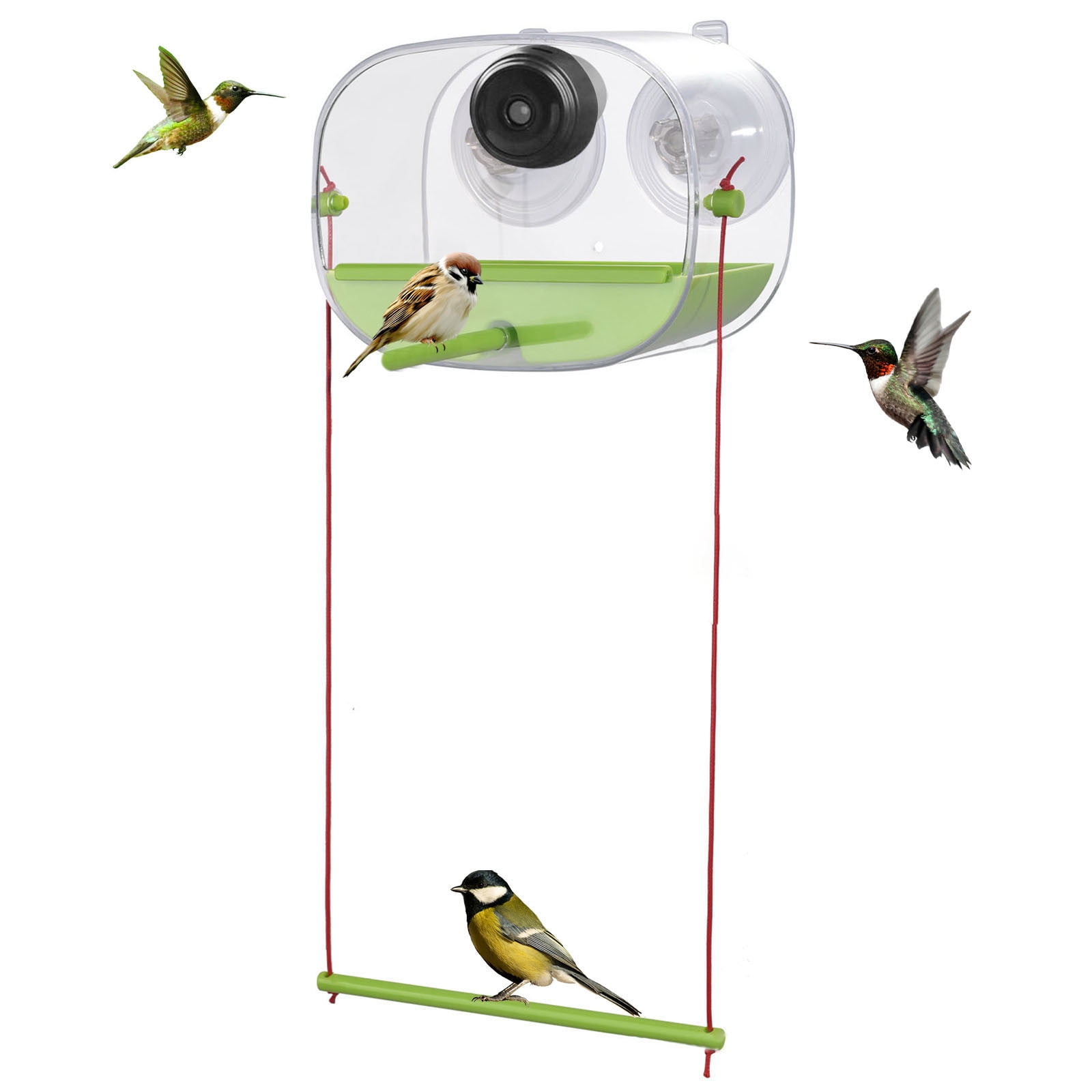 Automatic Feeders Bird Feeder With Camera Smart Device Featuring 1080P ...