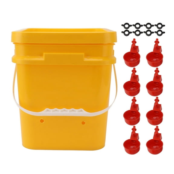 Automatic Filling Water Bowl, High Capacity Convenient Wide Application Easy To Install Automatic Chicken Waterer Bowl For Ducks Birds Quail