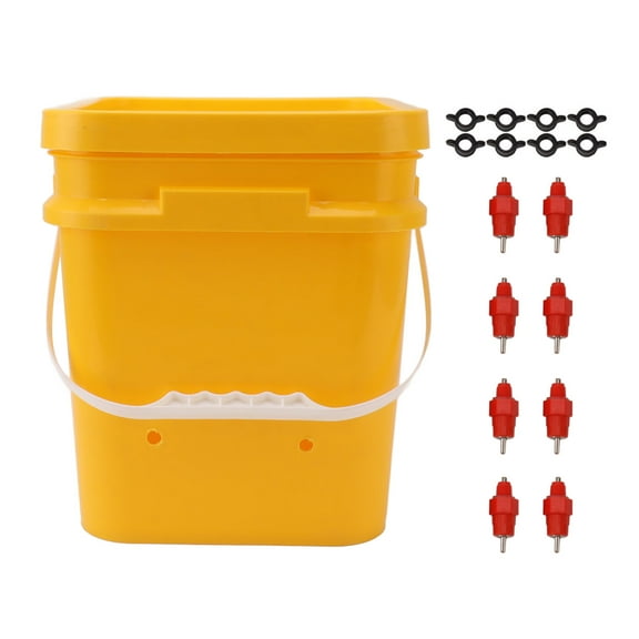 Automatic Filling Water Bowl, Wide Application Convenient Durable Clean Automatic Chicken Waterer Bowl For Ducks Birds Quail