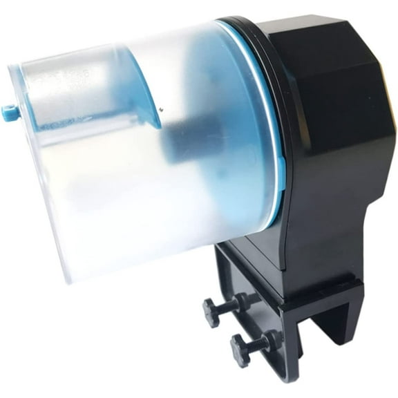 Automatic Fish Feeder Aquarium Fish Tank Timer Food Dispenser Aquarium Accessories Aquarium Fish Feeder,Automatic Fish Food Dispenser,Fish Tank Feeder-Blue