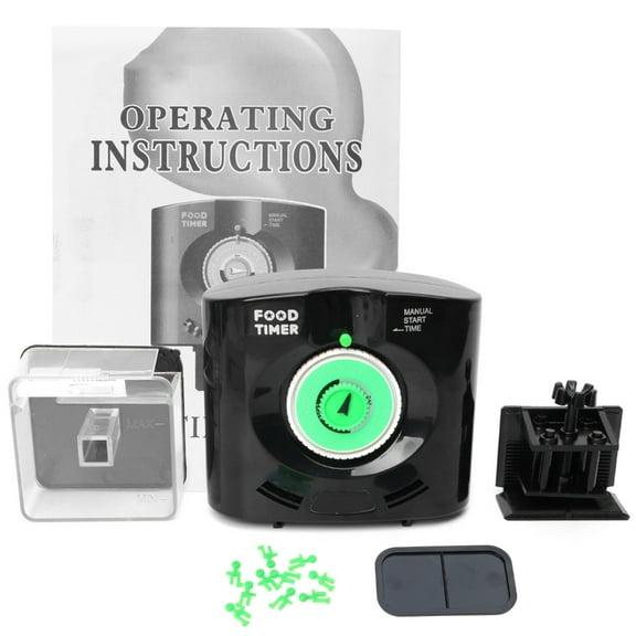 Automatic Fish Feeder Battery Powered Food Dispenser Up to 6 Times Feeding