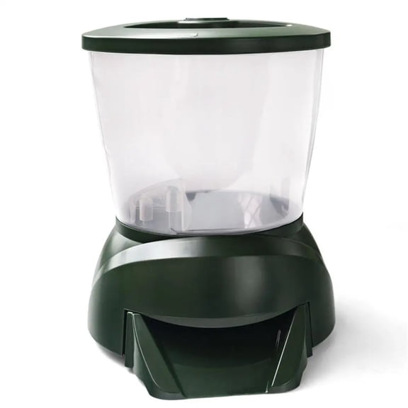 Automatic Fish Feeder Digital Fish Tank Aquarium Electrical Plastic Timer Feeder Food Feeding Dispenser Tool Fish ,Easy to Operate