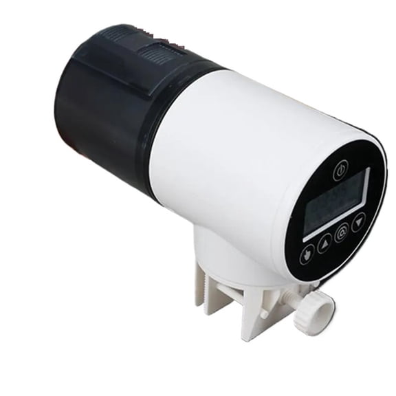 Automatic Fish Feeder Electric Aquarium Feeder With Smart Timer Silent Auto Fish Food Dispenser With 200ml Feed Box Timer ,Easy to Install