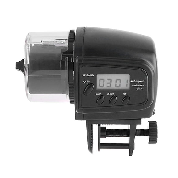 Automatic Fish Feeder Intelligent Aquarium Fish Tank Turtle Koi Holiday Timed Feeding Food Dispenser 12/