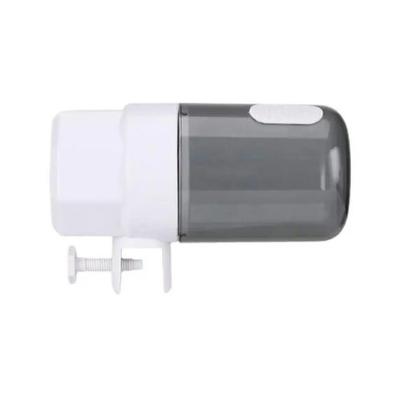 Automatic Fish Feeder Mini Feeder Adjustable Distribution Easy Installation Silent For Feed While Away For Goldfish Tropic Fish ,Large Capacity