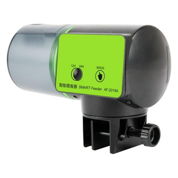Automatic Fish Feeder Rechargeable Timer Fish Feeder Battery Powered Fish Food Dispenser for Aquarium Fish for Tank