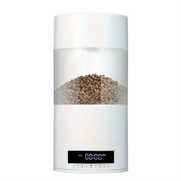 Automatic Fish Feeder With 500ml Capacity, 4 Meals Per Day, ABS Material - Smart Fish Feeding Dispenser For Aquariums ,Easy to Operate