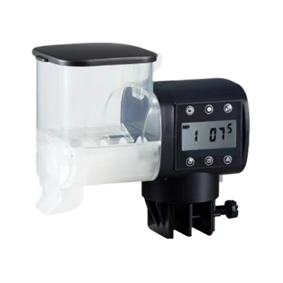 Auto Food Dispenser With Timer Fish Tank Feeder Auto Fish Food Dispenser For Aquarium Small Tank Betta Koi ,Easy to Install