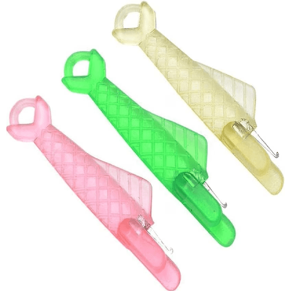 Automatic Fish Mouth Needle Threader – Sewing Machine & Hand Tool, Easy Threader Set for Home Crafts (RL 3 PCS)