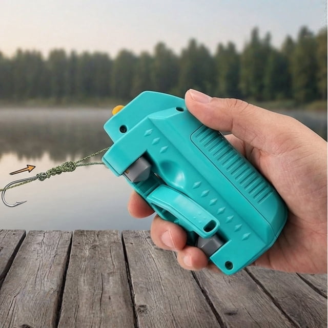 Automatic Fishing Knot Tying Tool, 2026 Upgraded Electric Lure GT ...