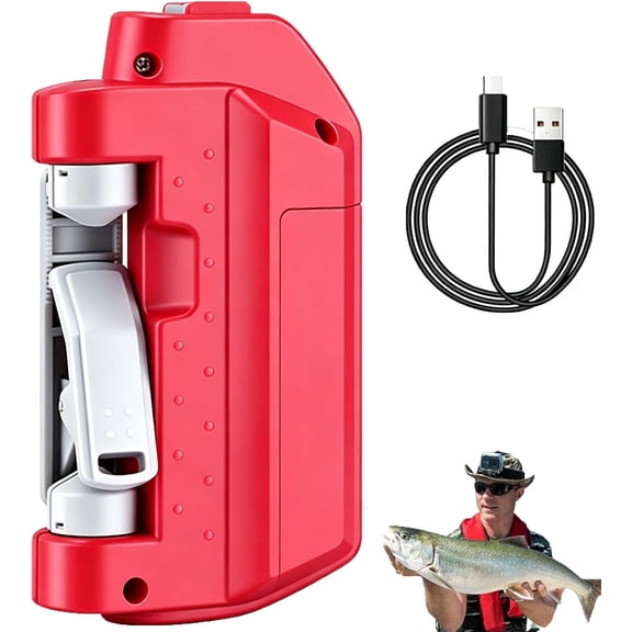 Automatic Fishing Knot Tying Tool, Electric Knot Assist, Fishing GT Knotting Machine, Portable Lure GT Knotter for Braid to Leader Connection, Quick Hook Tier Device for Anglers