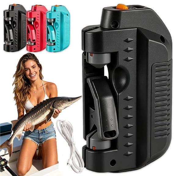 Automatic Fishing Knot Tying Tool, Rechargeable Automatic Fishing Easy Cast Knot Tying Tool, Portable Electric Lure GT Knotter for Anglers