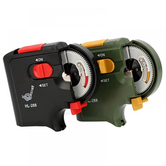 Automatic Fishing Line Winder Outdoor Portable Electric Battery Operated Hook Tier Tying Tools