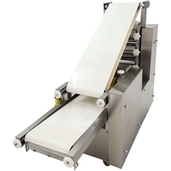 Automatic Flat Bread Maker Commercial Dough Skin Press Machine for Chapati Pizza Skins