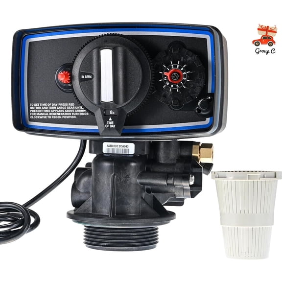 Automatic Fleck 5600 12 Day Control Timer Valve For Water Filter Softener Resin!
