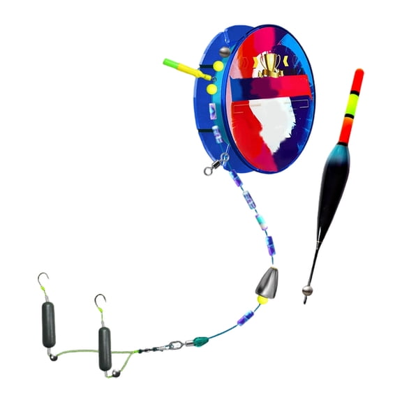 Automatic Float Bottom Finding Line 120 Meter Tied With Ready Made Sliding Suitable Freshwater Sea Fishing