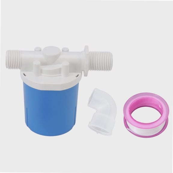 Automatic Float Valve Water Level Control for Livestock Drinking Water Tank Toilet Swimming Pool Aquarium Automatic Irrigation Leakage Proof for Water Tank (G3/4 Built in Side Entry)
