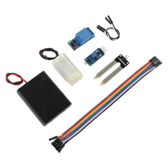 Neyseki Automatic Flower Watering Pump Irrigation Relay Module Soil Moisture Sensor Module Connection Line Kit