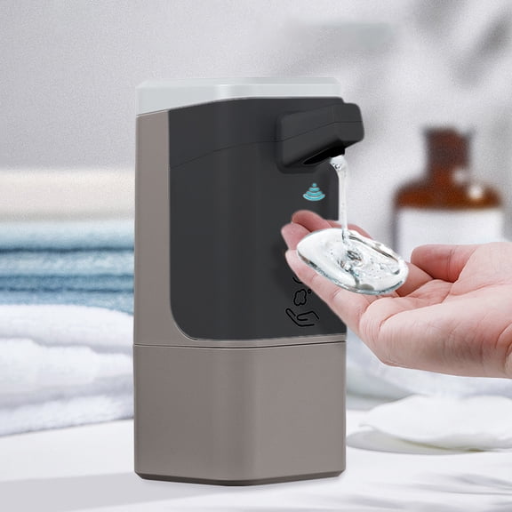 Automatic Foam Soap Dispenser, Smart USB Rechargeable Infrared Sensor Hand Soap Pump for Bathroom Kitchen Office Use, Accurate Dosing Easy Refill Hygiene for Homes Restaurants Schools