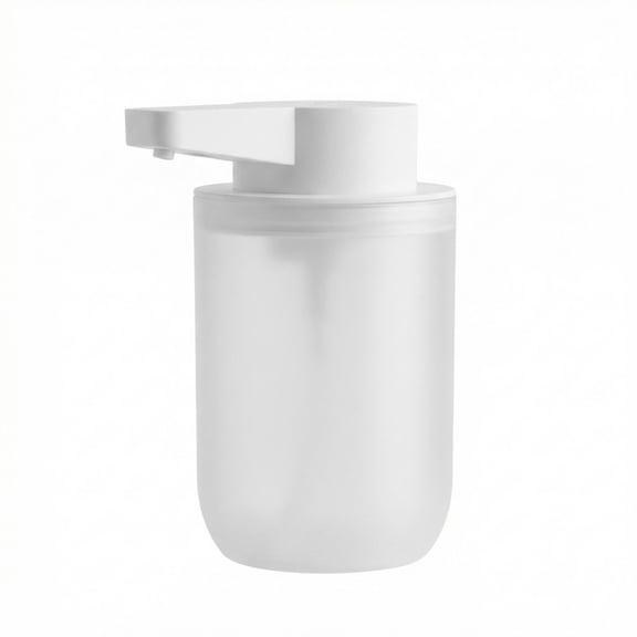 Automatic Foam Soap Dispenser Touchless, 1200mAh Rechargeable Electric Hand Soap Dispenser with 2 Adjustable Modes, Infrared Sensor, Smart Foaming Soap Dispenser for Bathroom Kitchen