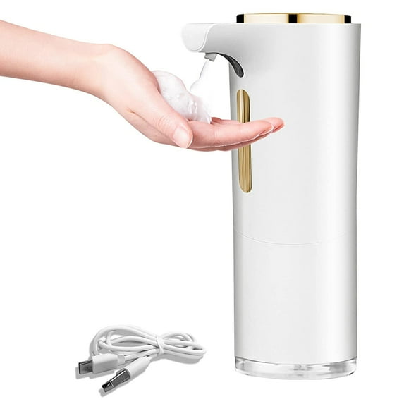 Automatic Foam Soap Dispenser Touchless Rechargeable Smart Fast Induction Hand Sanitizer Machine for Toilet, Bathroom, Hotel, Kitchen