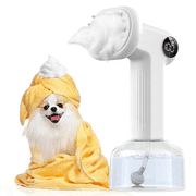 PATPET Automatic Foaming Dog Bath Brush Soft Massage Shampoo Dispenser For Pets