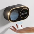 thumbnail image 1 of Automatic Foaming Soap Dispenser with HD LED Digital Clock Foam Soap Dispenser Wall Mount 3000mAh Rechargeable 12oz IPX5 Waterproof Auto Smart Electric Hand Soap Dispenser for Bathroom&Kitchen, 1 of 5