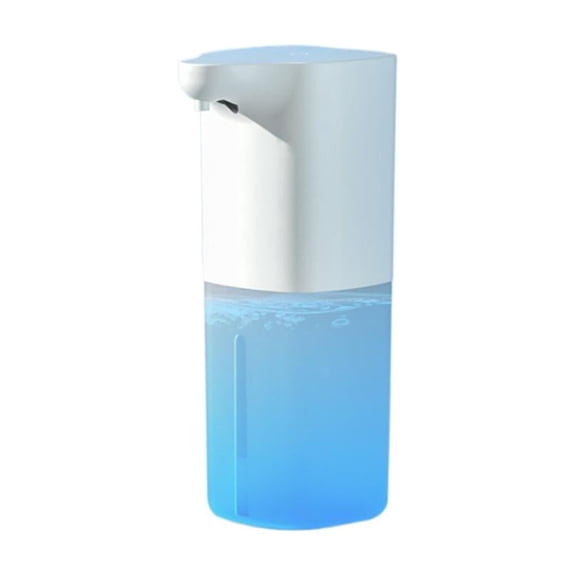 Automatic Foaming Soap Dispenser, Touchless USB Rechargeable Soap Pump, 11.8oz Transparent Tank for Bathroom & Kitchen, Robust ABS Motion Sensor Wash