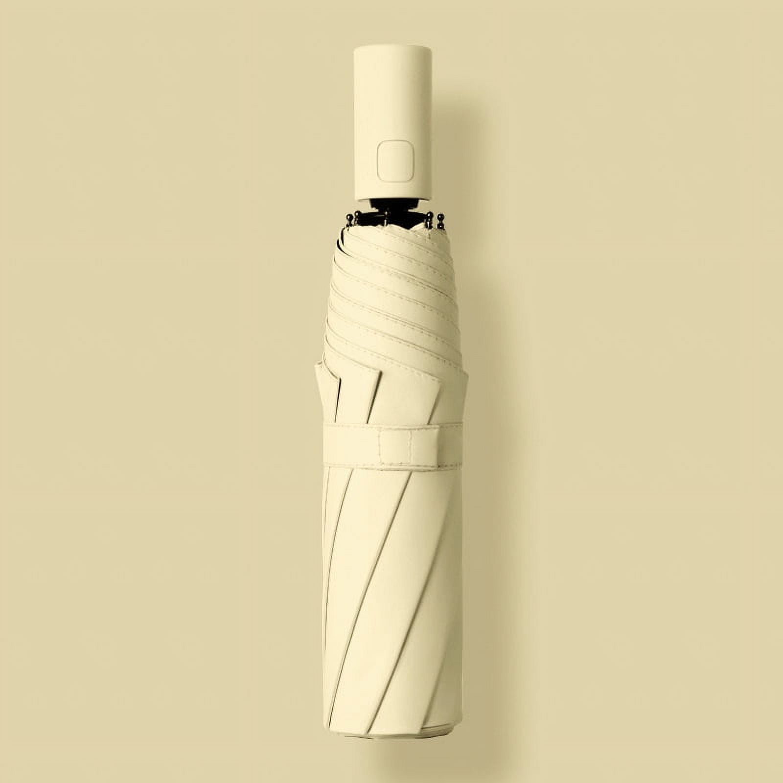 Sun Pattern Print Automatic Foldable Umbrella