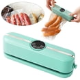 thumbnail image 1 of Automatic Food Saver Vacuum Sealer Machine, Electric Food Preservation System for Home Kitchen, Dry & Moist Sealing Modes with Digital Timer, Compact Food Sealer for Meal Prep, 1 of 7