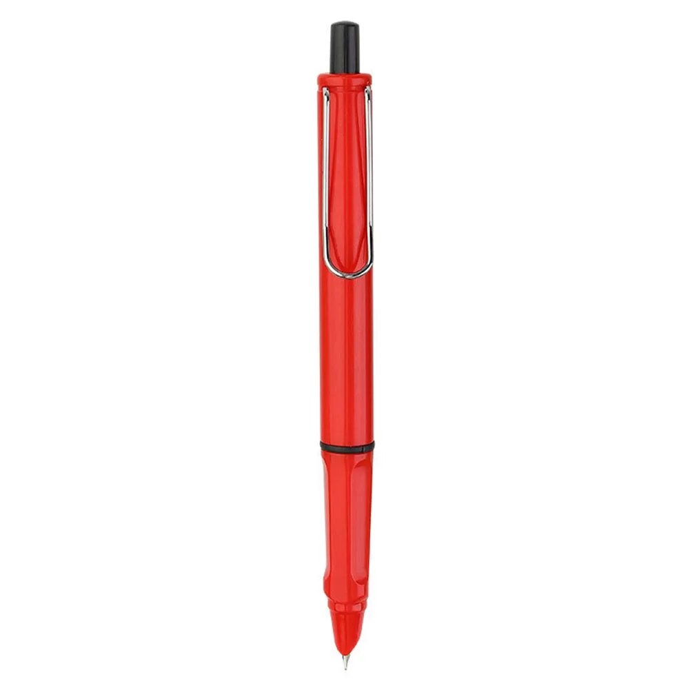 Automatic Fountain Pen Exchangeable Ink Capsule Pen Birthday Gift Red ...