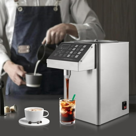 Automatic Fructose Dispenser, 2.11Gallon beverage Sugar Syrup Dispenser Machine Syrup Dispenser Fructose Quantitative Machine Fructose Quantitative Machine for Coffee Bar, Milk Tea Shop