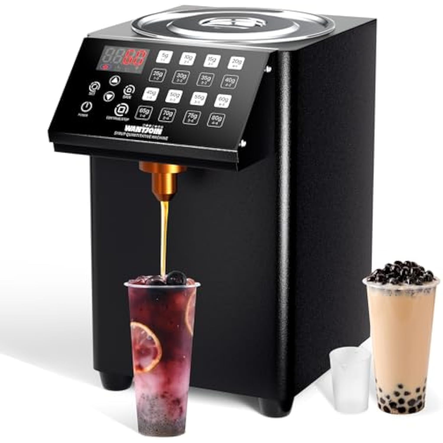 Automatic Fructose Dispenser for Commercial, Stainless Steel Syrup ...