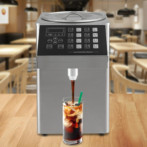 Automatic Fructose Dispenser Quantitative Bubble Tea Dispenser Machine 8L For Coffee Shops, Restaurants, Tea Shops, Beverage Shops
