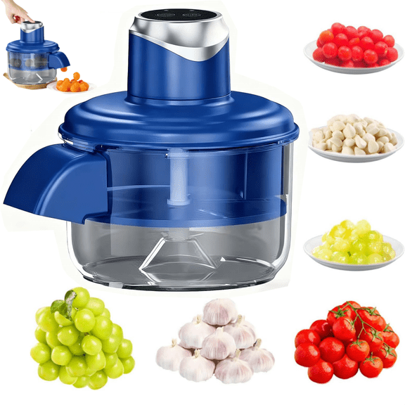 Automatic Fruit Garlic Peeler Machine,Electric Grape Peeling Machine with Precision Stainless Steel Blade,Small Fruit Tomato Peeler Tool,Garlics Skin Remover Tool for Grapes,Garlic