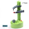 thumbnail image 1 of Automatic Fruit Vegetable Potato Peeler Electric Vegetable Fruit Tool Multi-functional Peeling Cutter Kitchen Gadget Accessories (Green), 1 of 7