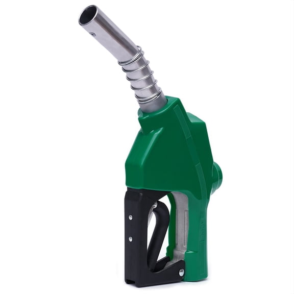 Automatic Fuel Nozzle - Auto Shut Off Diesel Nozzle | Refilling for Petrol Diesel Fuel (Green)