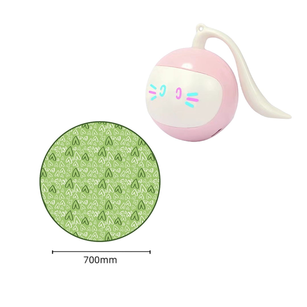 Automatic Funny Cat Toys Electric Motion Undercover Moving Bouncing Rolling Ball Interactive Toy For Indoor Cats