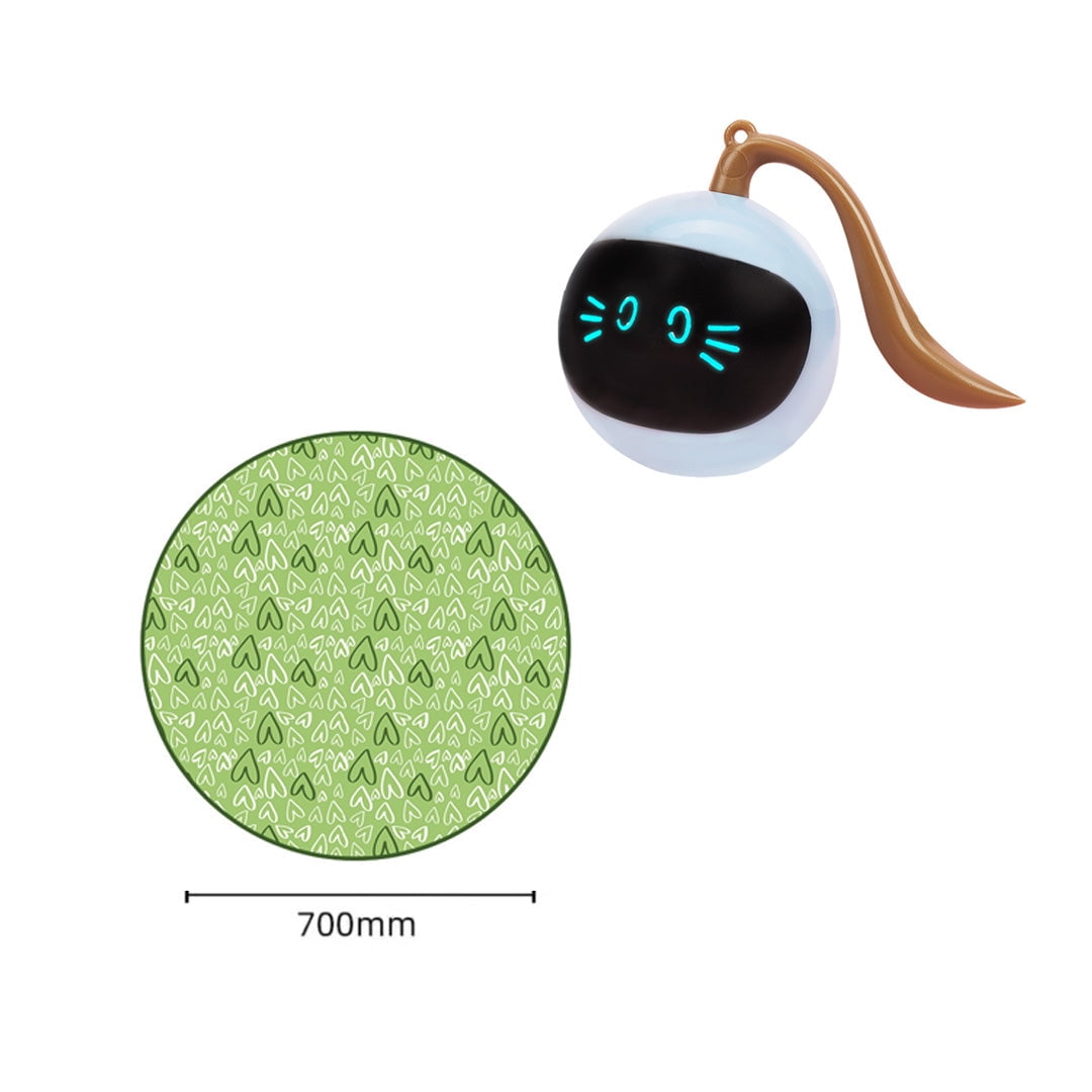 Automatic Funny Cat Toys Electric Motion Undercover Moving Bouncing Rolling Ball Interactive Toy For Indoor Cats