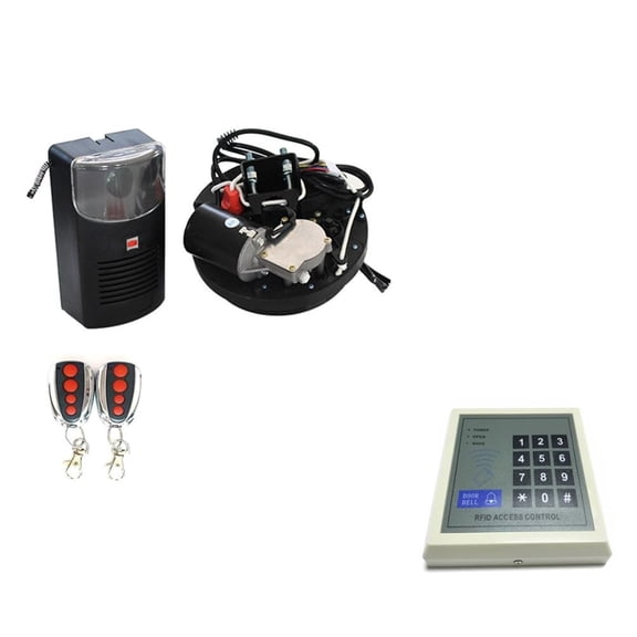 Automatic Garage Roller Door Opener motor operator roller rolling up gate opener motor open driver 250N Lift force home security ,Easy to Install