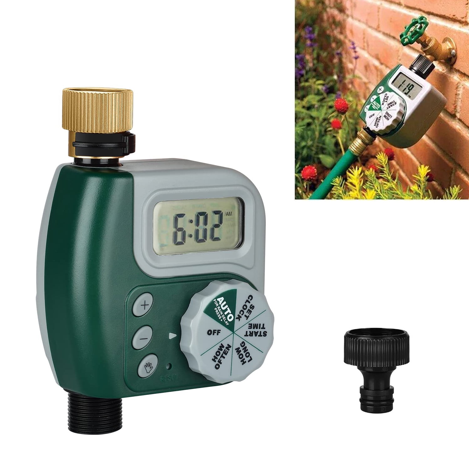 Automatic Garden Water Timer Watering Irrigation Tool Controller With