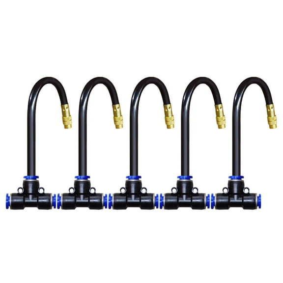 Automatic Garden Watering Equipment Multiple Angled Sprayed 360 Coverage Corrosions Resistant Easy Connection Hose