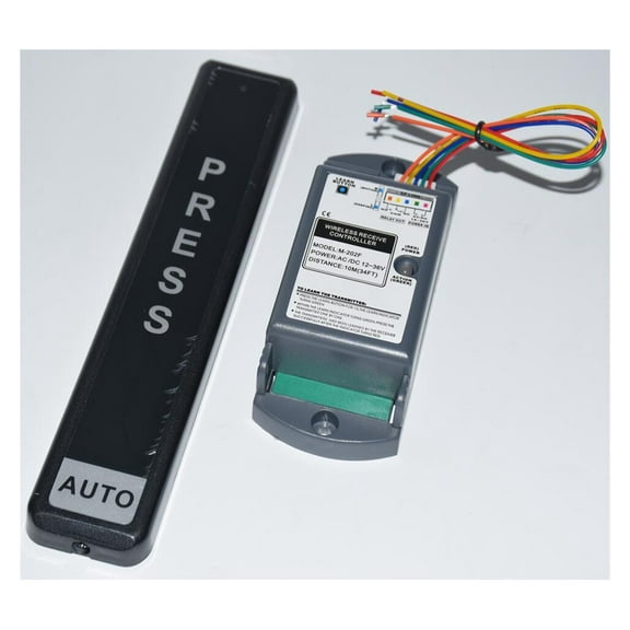 Automatic Gate Door Opener Door Lock Battery Power Wireless Door Remote Control Switch Exit Push Button ,Long Lasting