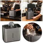 Automatic Glass Rinser Portable Desktop Cup Washer High Pressure 360  Bottle & Coffee Mug Cleaner for Bar Coffee Shop Home Kitchen