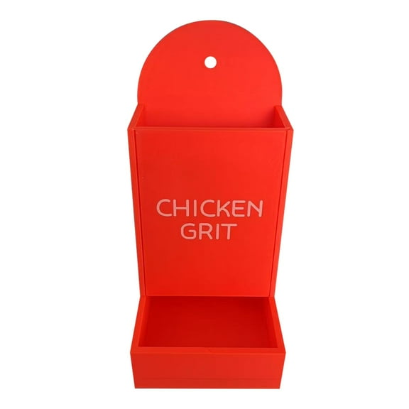 Automatic Gravel Feeder for Poultry Birds Durable Construction 3D Printed Design Outdoor Pet Feeding Solution