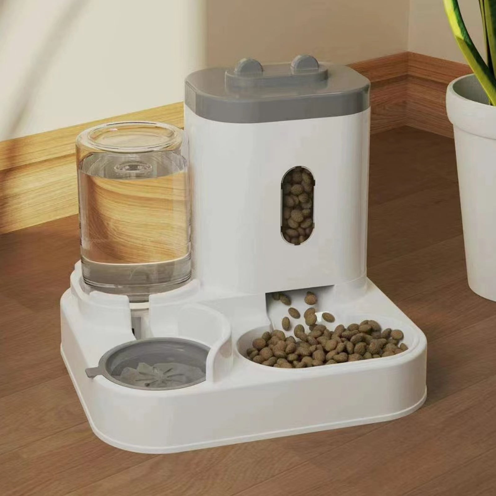 Automatic Gravity Pet Feeder Large Capacity, Visible Design for Pet