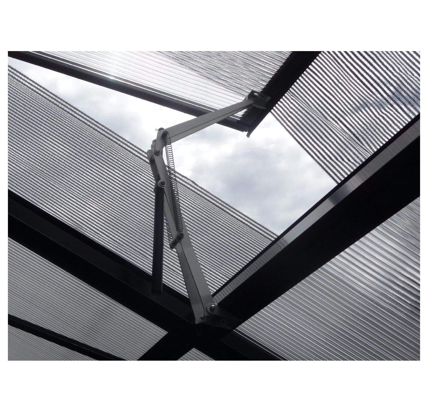 Automatic Greenhouse Vent Opener with Two Solar Powered Auto Window